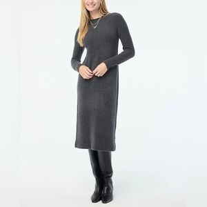 NWT J. Crew Midi Sweater Dress M